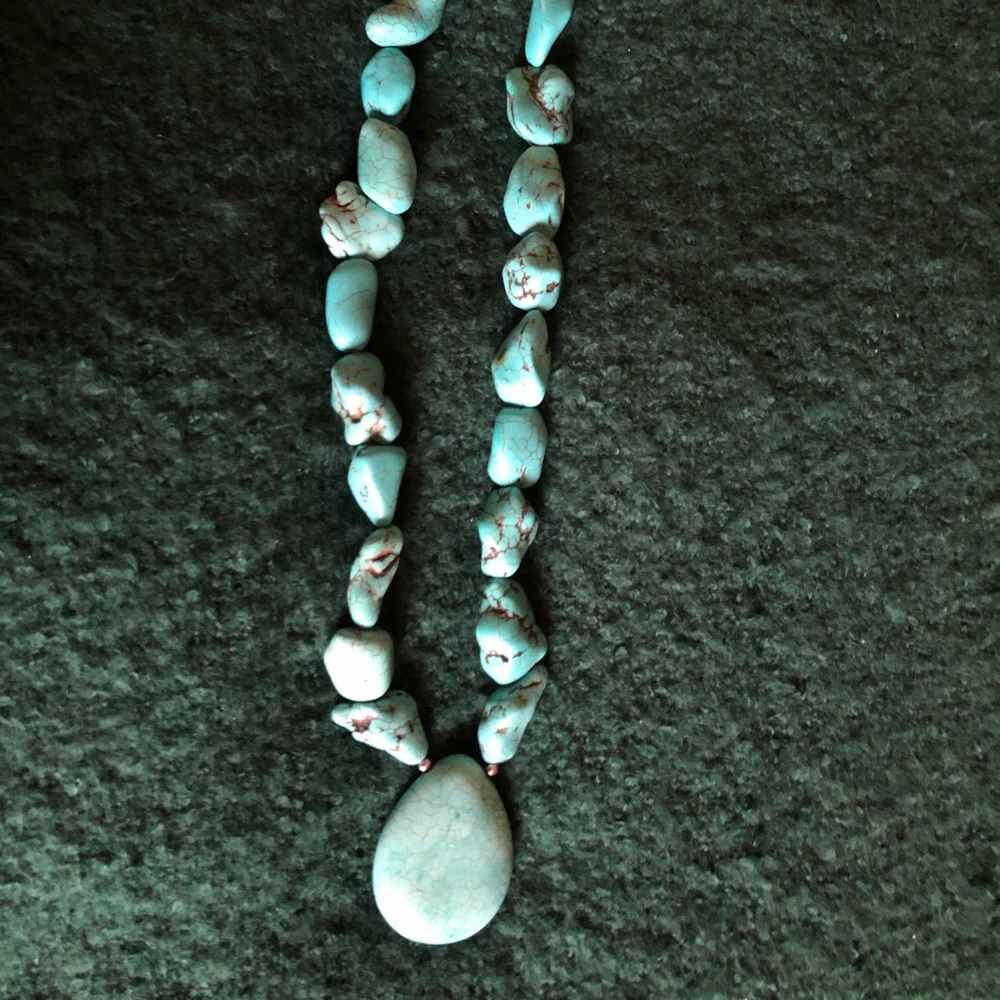 Turquoise & Sterling Silver Necklace